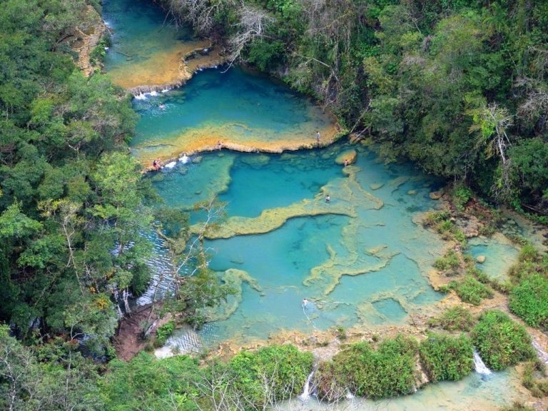 Pozas turquesa de Semuc Champey