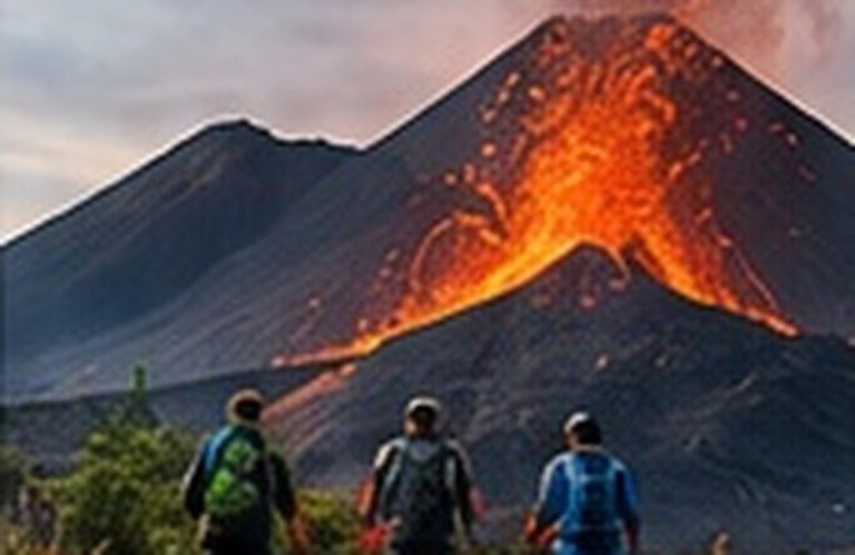 Caminata hacia el Volcán de Pacaya