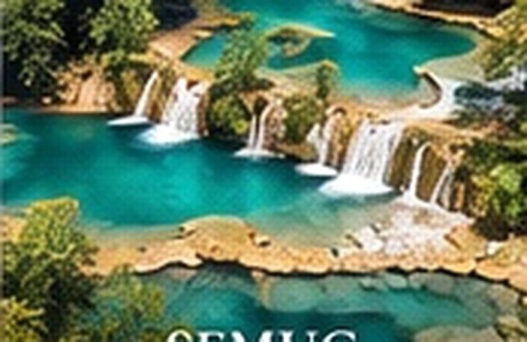 Cascadas entre las pozas de Semuc Champey
